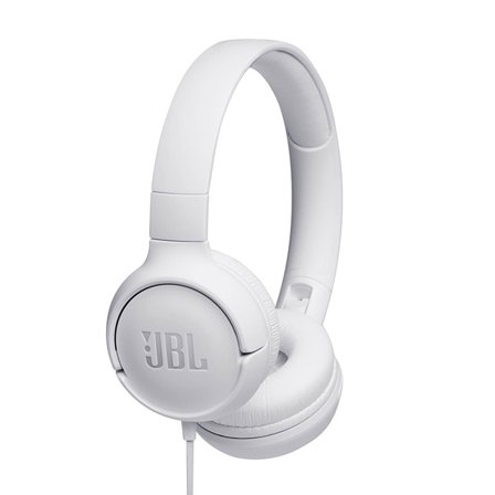 JBL - Hodetelefoner on & over-ear JBLT500WHT Hvit