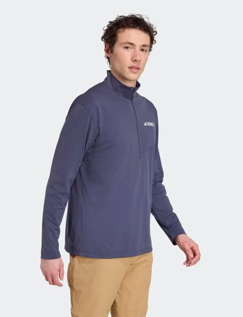 adidas Terrex Mt Halfz Ls Tee - Blue - S