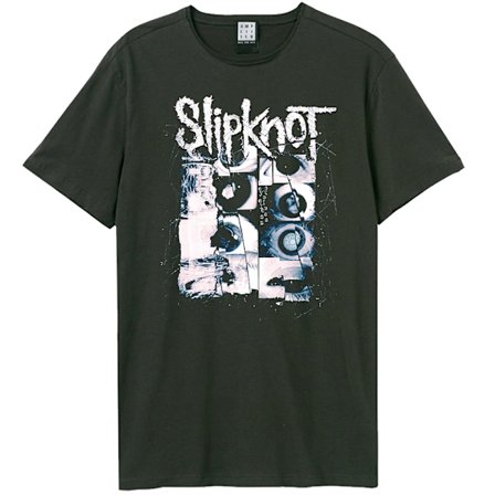 Amplified Unisex Adult Eyes Slipknot T-Shirt XL Charcoal