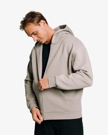 MM Sports Original Oversized Hoodie - Herr - Grå Melange - 3XL, Träningskläder & Skor, Träningskläder Herr, Hoodies