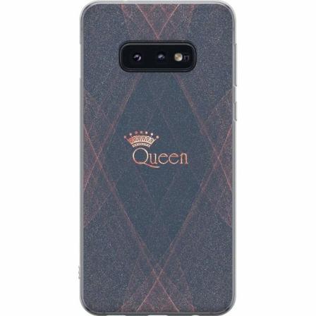 Samsung Galaxy S10e Genomskinligt Skal Queen