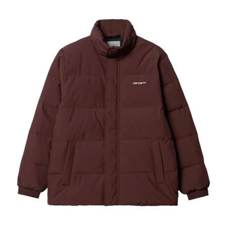 Carhartt Wip, Down Jackets Bruin, Heren, Maat:L,polyester