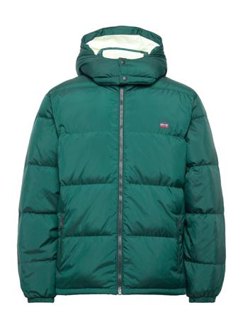 Hooded Fillmore Shrt Jkt Ponde Vuorillinen Takki Topattu Takki Vihreä LEVI ́S Men