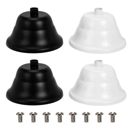 Taklampe Dekselplater Hengende Lampe Chassis 4 Sett Hvit Jern[HK]