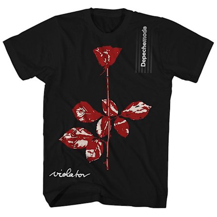 Depeche Mode T Shirt Violator Album Art Depeche Mode Shirt