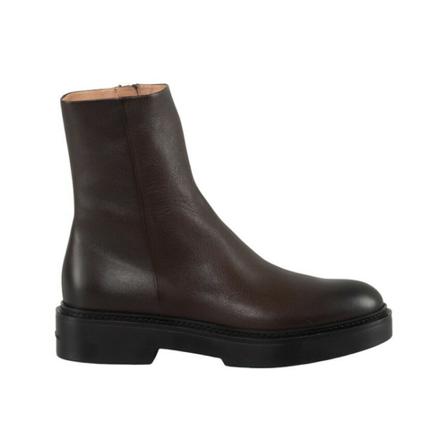 Santoni, Boots Bruin, Dames, Maat:37 EU,leer
