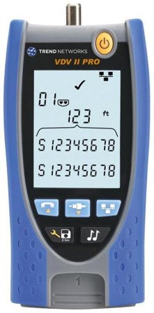 Elma VDV II PRO Lan-Tester, Måleinstrument
