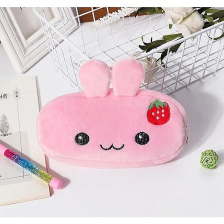 Veeki Penalhus til drenge, blødt plys penalhus taske penalhus til skoleartikler organizer penalhus