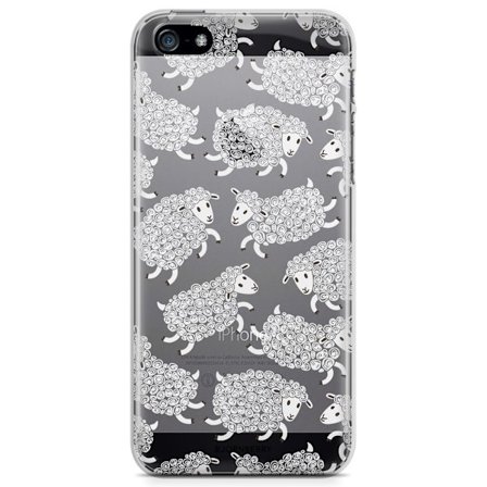 Bjornberry iPhone 5/5S/SE TPU Skal - Söta Får