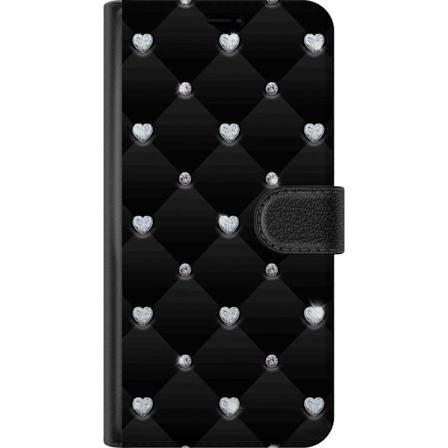 Samsung Galaxy S24 FE Tegnebogsetui Diamant Hjerte