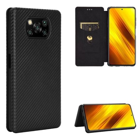 Xiaomi Poco X3 NFC Flip Case -korttipaikka CarbonDreams