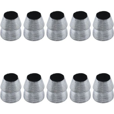 Koniska handtags kilar säkerhets runda klyvkilar yxhuvud kilar kit (10 st, 10 mm/0,39 tum)