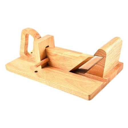 Træ Charcuteribræt med Manuel Skinkeskærer, 28,5 x 17,9 cm