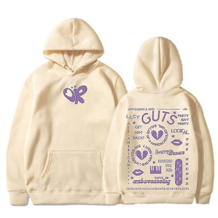 Guts Olivia Rodrigo Hoodie Höst/Vinter Khaki Khaki[GKS]