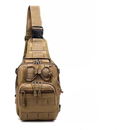 Slyngetaske Taktisk Rygsæk Udendørs Skuldertaske Taske Brysttasker Dagsrygsække til Smartphone Klatring Camping Cykling