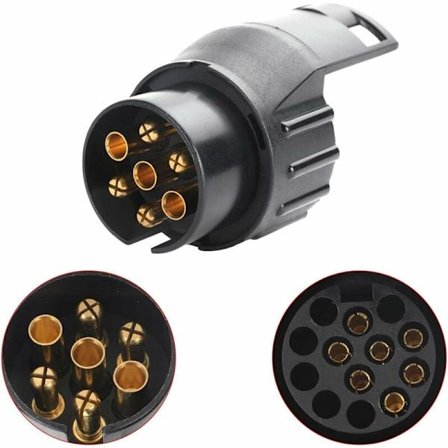 7/13 Trailer Socket, 7 Pin To 13 Pin Adapter