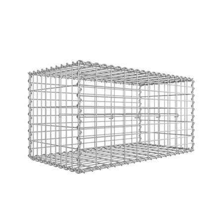 Rootz Gabion - Stenkurv - Klippebur - Galvaniseret stål - Meget korrosionsbestandig - 100 cm x 50 cm x 50 cm