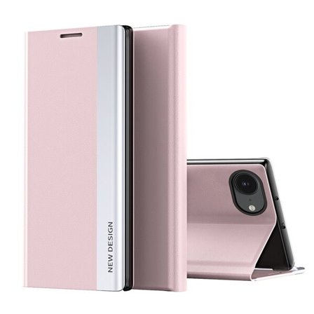 Sleep Case Pro for iPhone 16e med klaff og stativ - rosa
