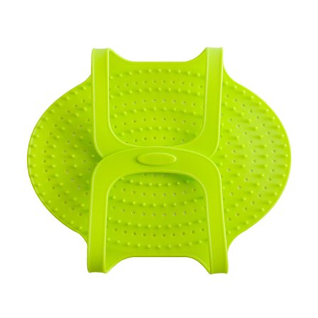 Varmebestandig silikonbakematte i matkvalitet (1 stk., grønn)