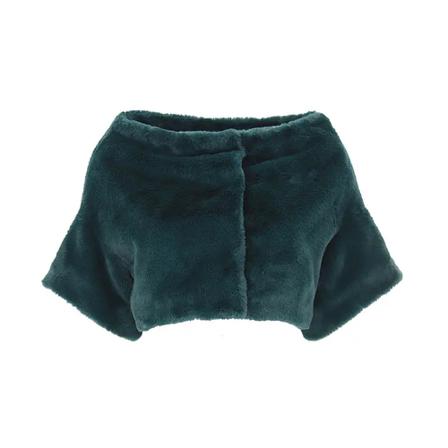 P.a.r.o.s.h. Faux Fur ; Shearling Jakke Grøn, Dame