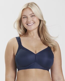 Bh utan bygel Smoothly Mörkblå - B95 - Miss Mary
