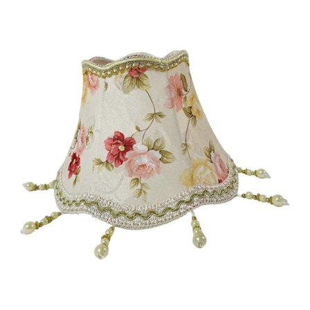 Lampeskærm med frynser stof lampeskærm til bord gulv pendel lampe E27 lys base kuppel lampeskærm bord lampeskærm til stue hjem