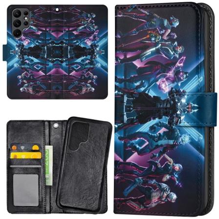 Samsung Galaxy S22 Ultra - Lommebok Deksel Fortnite Multicolor
