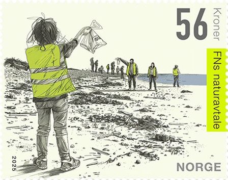 Norge - Biodiversitet - Postfrisk frimærke