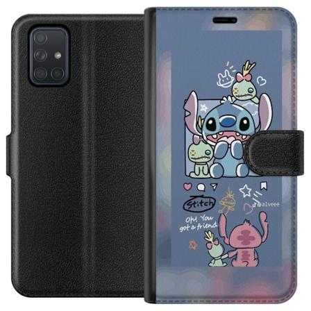 Samsung Galaxy A71 Lompakkokotelo Stitch Yst v t