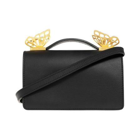 Sophia Webster, ‘Mariposa Mini’ shoulder bag Zwart, Dames, Maat:ONE Size,leer