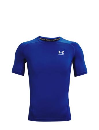 Ua Hg Armour Comp Ss T-shirts Short-sleeved Blå Under Armour*Betinget Tilbud