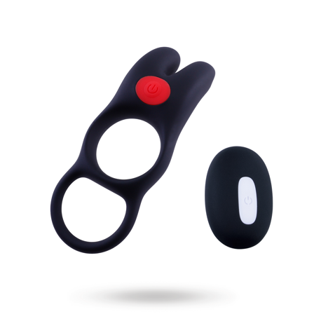 Giga Booster - Cock & Scrotal Ring With Clit Stimulator & RC - NMC