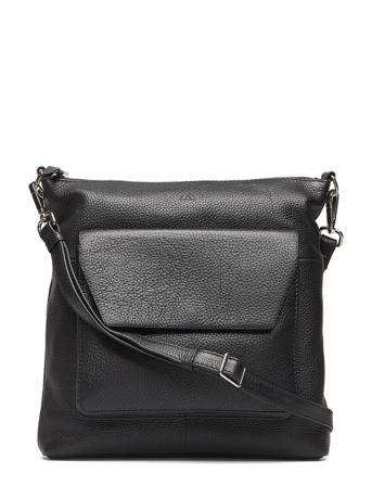 Joanna Crossbody Bag, Grain Axelväska Väska Svart Markberg