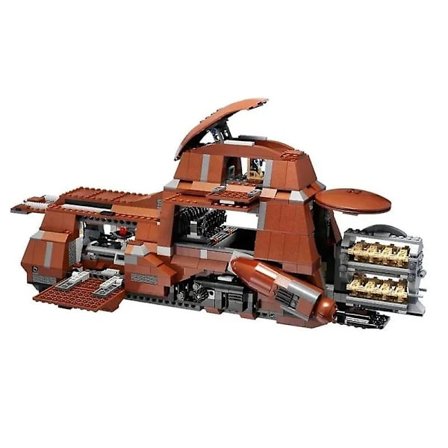 1338 stk. MTT Containerized Battle Droids Troop Carrier Trade Federation MTT MOC Byggeklodser Model DIY Klodser Legetøj 05069