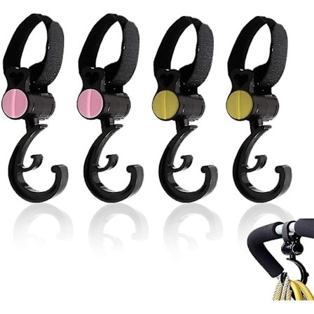 4 kpl Rattailat 360° Kiertävät Laukku Koukut ABS Rattailat Universaali