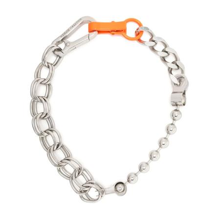 Heron Preston, Necklace Szary, Kobieta, Rozmiar: ONE Size