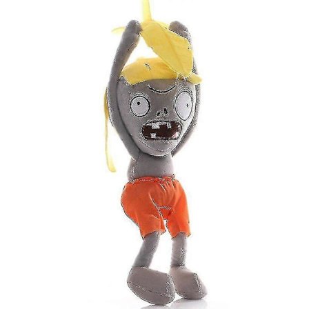 1 stk. 30 cm Planter Vs Zombies Plyslegetøj Dukke Pvz Zombies Zombie Keglehoved Zombie Plys Blødt Udstoppede Legetøj Til Børn Børnegave[D]