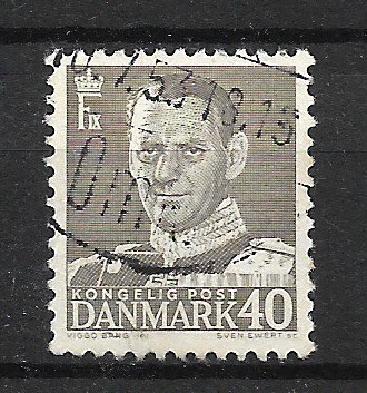 Danmark - AFA 322x - Stemplet
