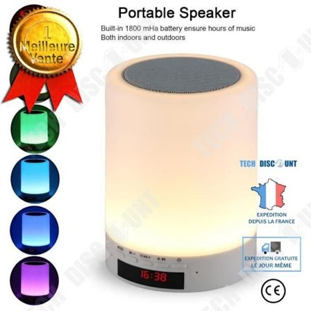 Bluetooth-højttaler - TD - Bærbar - 1000mAh - Trådløs - Farve Sort