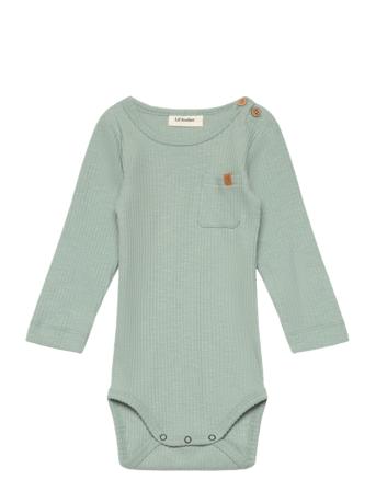 Nbmrajo Ls Slim Body Jan Lil Green Lil'Atelier