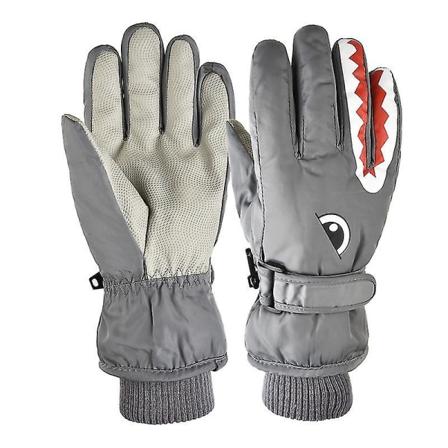 Vandtætte Skiglove til Børn med Anti-Slip og Fleeceforing - Termiske Snowboardhandsker