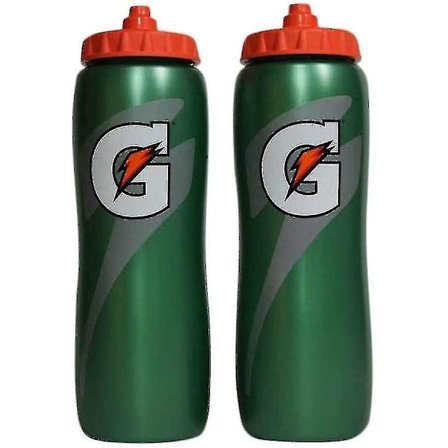 Kryp - 32 Oz Klemmesportsflaske - Pakke med 2 - Nytt brukervennlig grepdesign