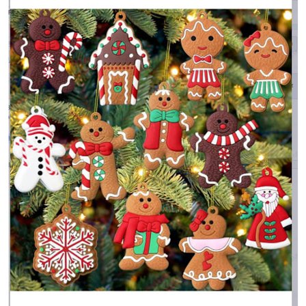 Julekalender, Adventskalender, Nye kreative julebogsbilpynt Juletræspynt feriehjemdekorationer