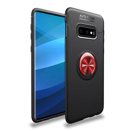 Skal Med Ringhållare - Samsung Galaxy S10 Plus Svart/svart