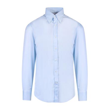 Brunello Cucinelli, Shirts Blauw, Heren, Maat:S