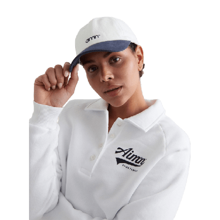 aim'n Off White Small Logo Cap Kepsar Dam Vit ONESIZE