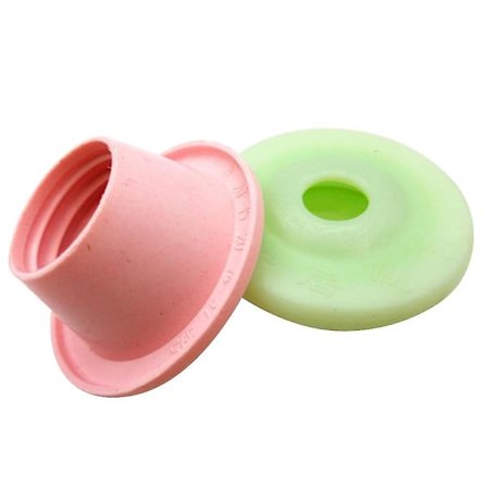 2 stk. Silikon Slange Tætninger Gulvafløb Tætning Værktøj Insektssikre Tætningsprop Lugtbestandig Tætningspuder Til Kollegietoilet Hjem Butik