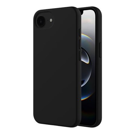 iPhone 16e Mobilskal Silikon - Svart
