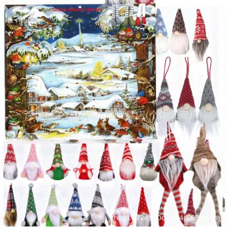 25-26 Kalender og adventnisse G Jul