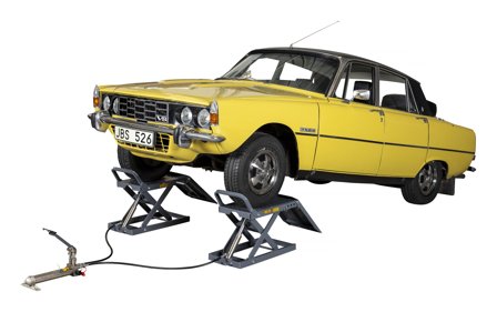 PELA 494628 Nostoramppi hydraulinen, 1350 kg, Autotalli & ajoneuvot